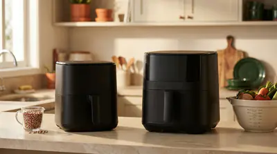 Air fryer 3L ou 5L: qual escolher para sua casa (com 8 critérios práticos)