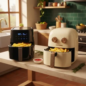 Air fryer digital ou mecânica: vale pagar mais pelo painel?